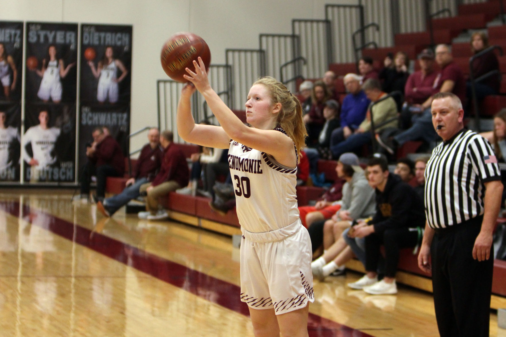 Ashland at Menomonie girls basketball 12-27-19